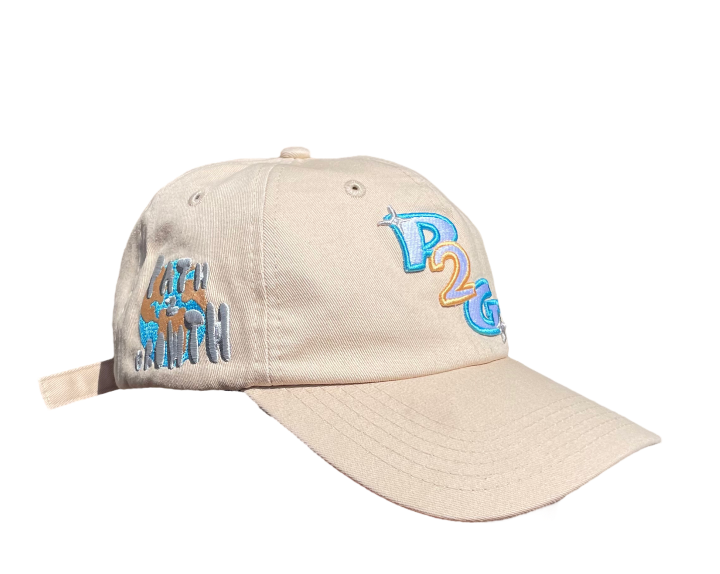 'P2G' dad cap